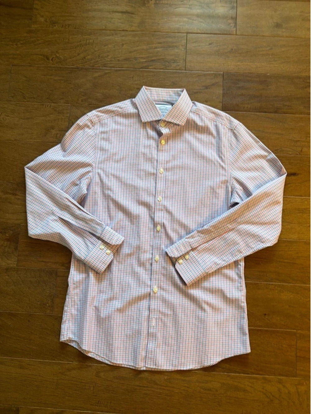 Charles Tyrwhitt Extra Slim Fit Non-Iron Check Dress Shirt – 16/34